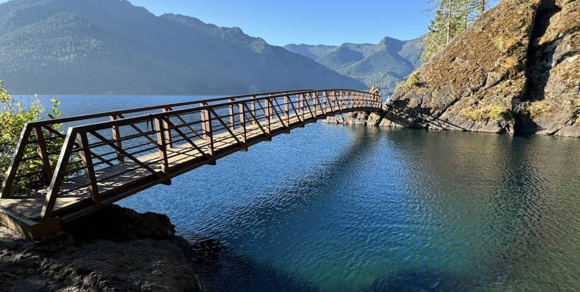 Lakeside Miles & Tunnel Adventures on Spruce Railroad Trail
